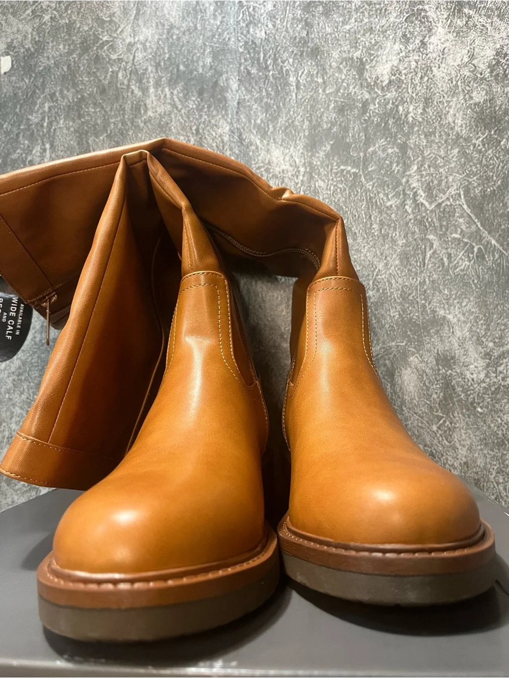 Style & Co. Tall Chestnut Brown Knee high Riding Boots